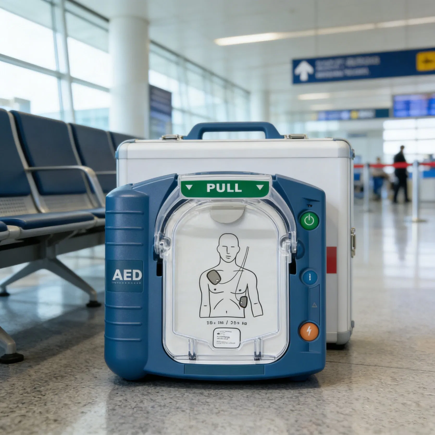 Home Use Aed Compact Aed Defibrillator &amp; Safe Aed Automated External Defibrillator for Family Emergency Care