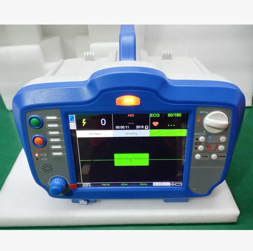 Factory Price High Quality Hospital Medical Clinic Equipment Portable First Aid Cardiac Emergency Pet Vet Veterinary/Human Automated External Defibrillator Aed
