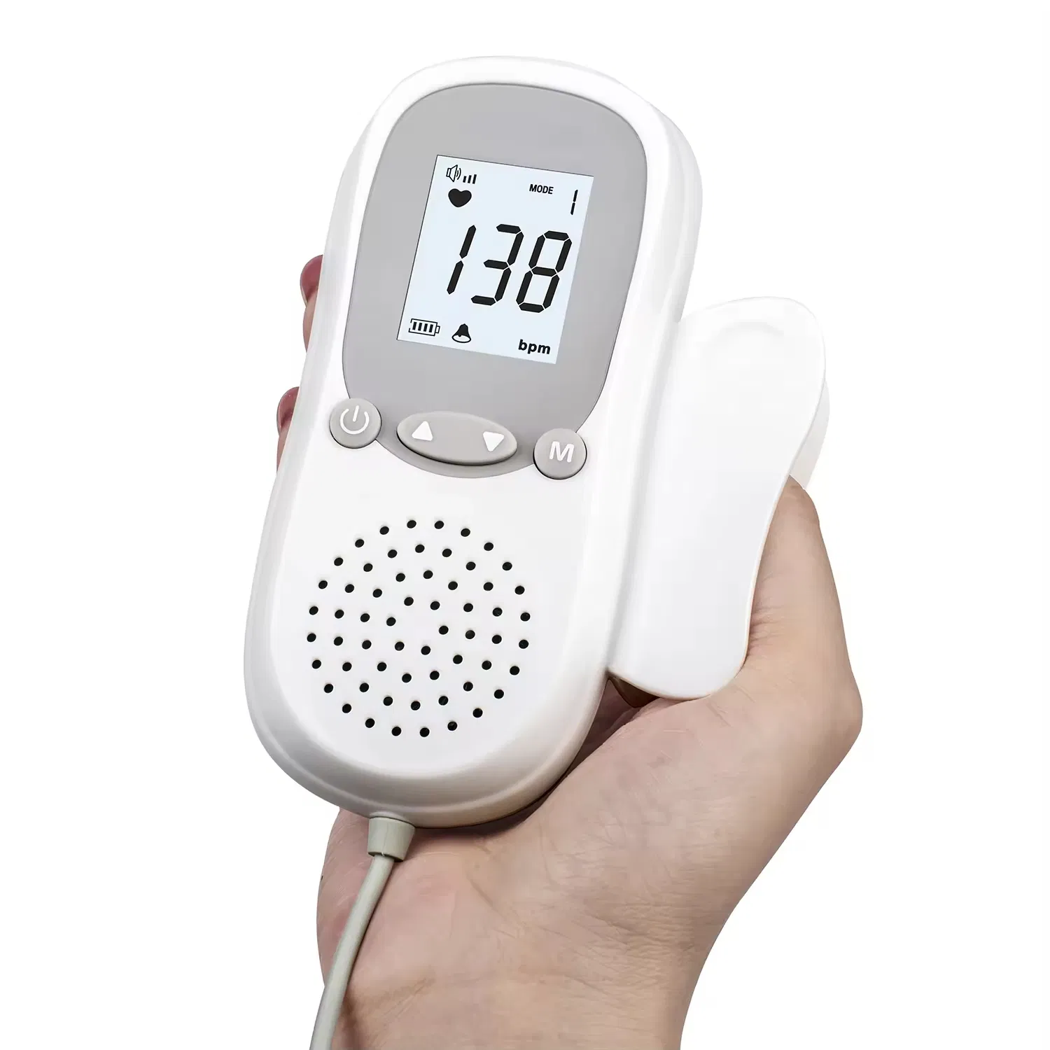 Digital Fetal Doppler Clinical Natural Fetal Doppler Baby Heartbeat Monitor New Design