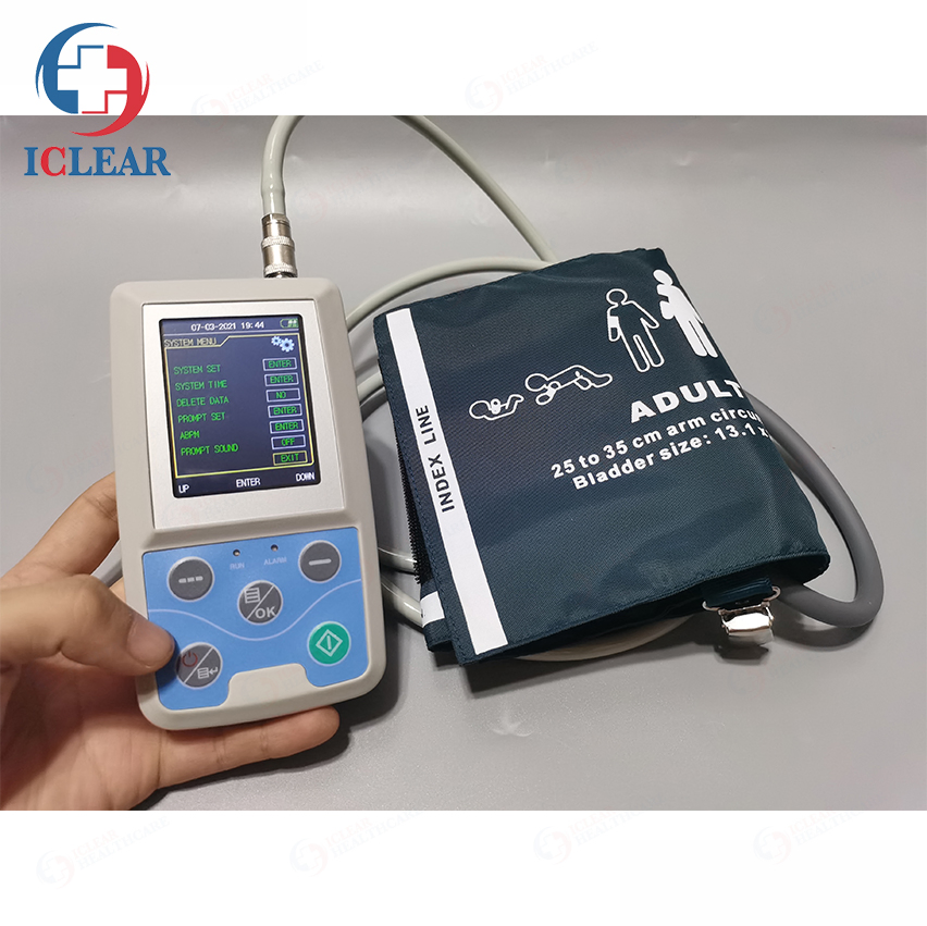 Handheld Blood Pressure Patient Monitoring Ambulatory Blood Pressure Monitor