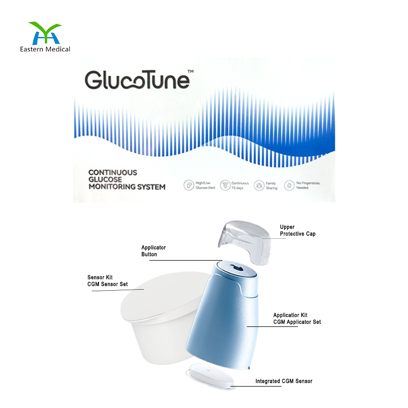 Continuous Glucose Monitor / Offlinedatastorage: Upto 15 Days / Cgm