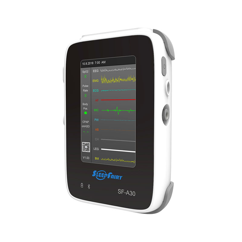 Factory Portable Easy Use 28 Parameters Sleep Apnea Monitor for Home and Hospital