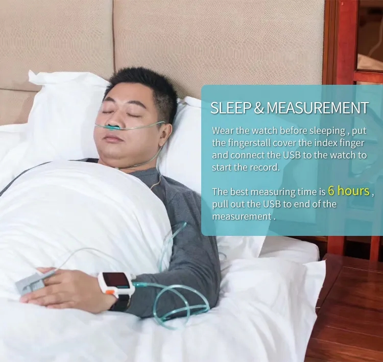 Watch Sleep Apnea Monitor Medical Diagnostic Healthcare Watch Polysomnography Sleep Monitor