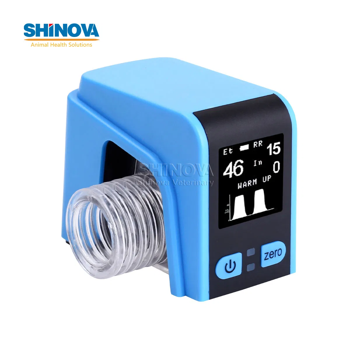 Portable Veterinary Capnograph Etco2 SpO2 Monitor
