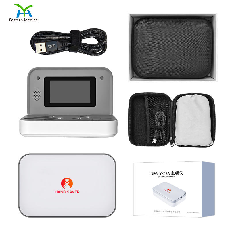 Medical Cholesterol Lipid Analyzer Uric Acid Non-Invasive Blood Glucose Meter