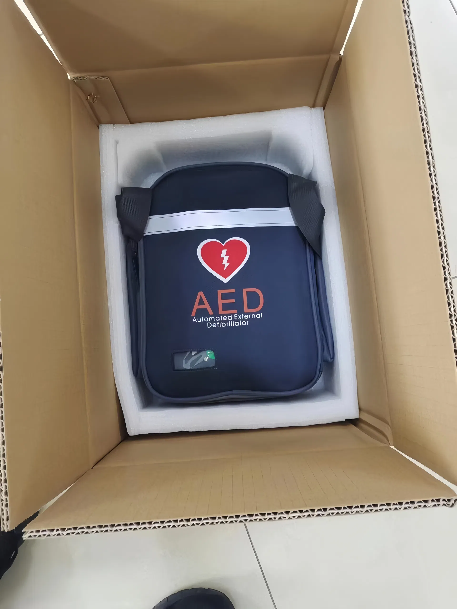 AED Defibrillator External View