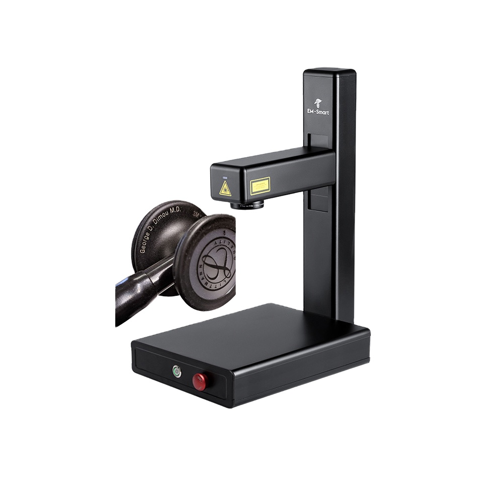 Portable Littmann Stethoscope Engraving Machine Laser Marking for DXF PLT BMP AI Graphic Formats