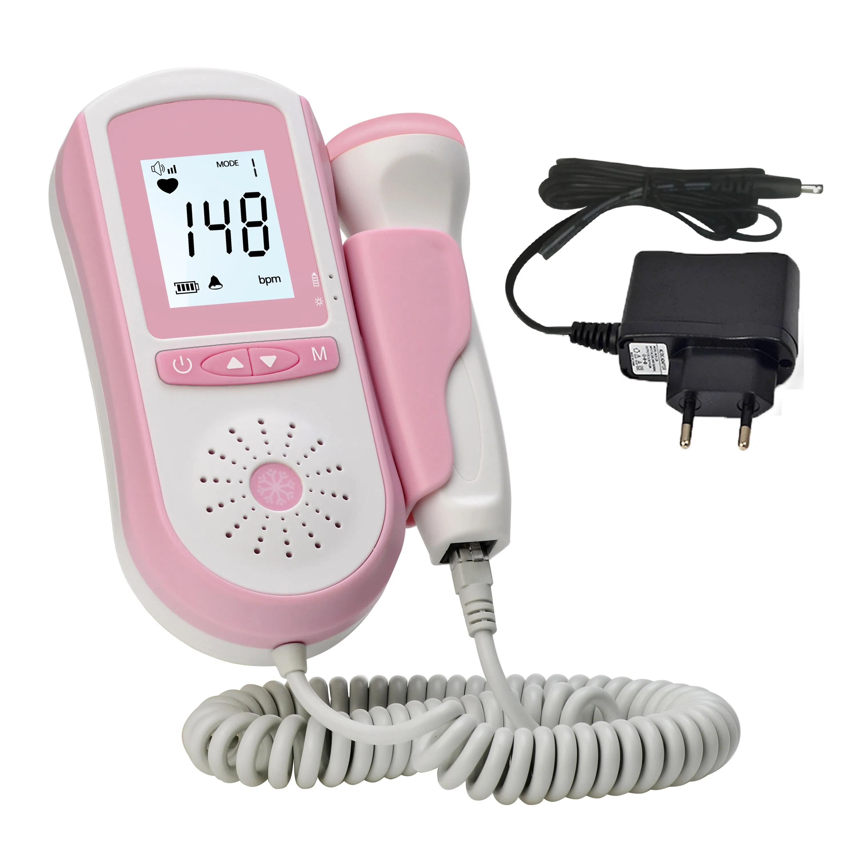 New Design Digital Portable Baby Heart Beat Monitor Pocket Fetal Doppler