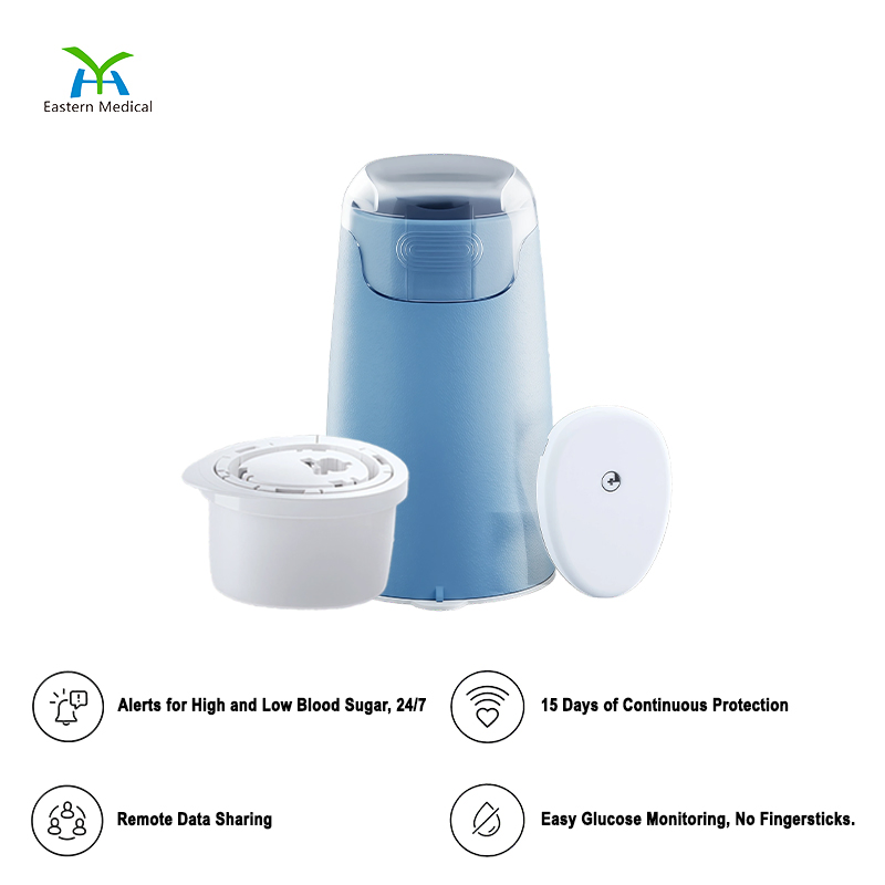 Cgm System Continous Glucose Monitor 24 Hours Blood Glucose Monitoring Cgm
