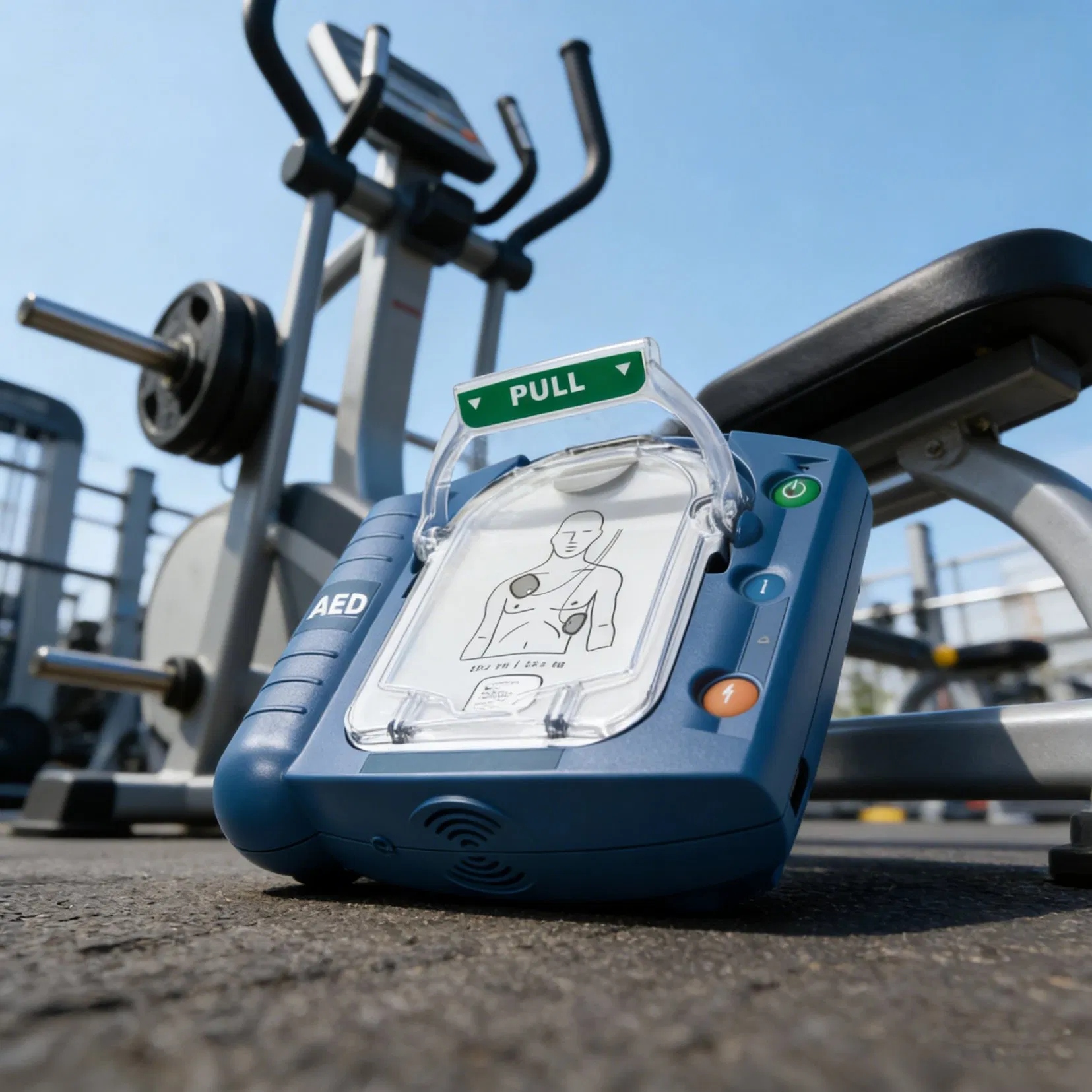 ISO Certified Aed Qualified Aed Defibrillator &amp; Trusted Aed Automated External Defibrillator with CPR Feedback
