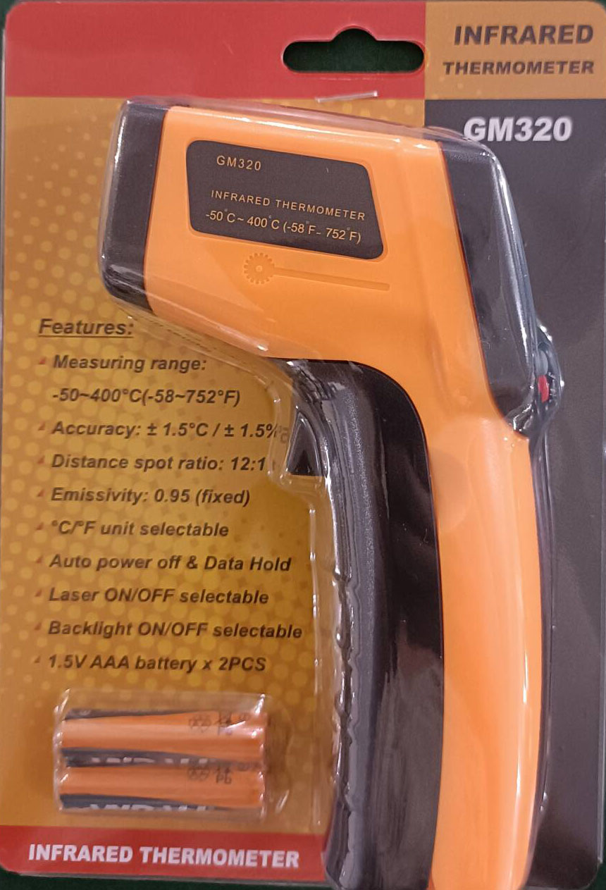 Infrared Thermometer Detail 1
