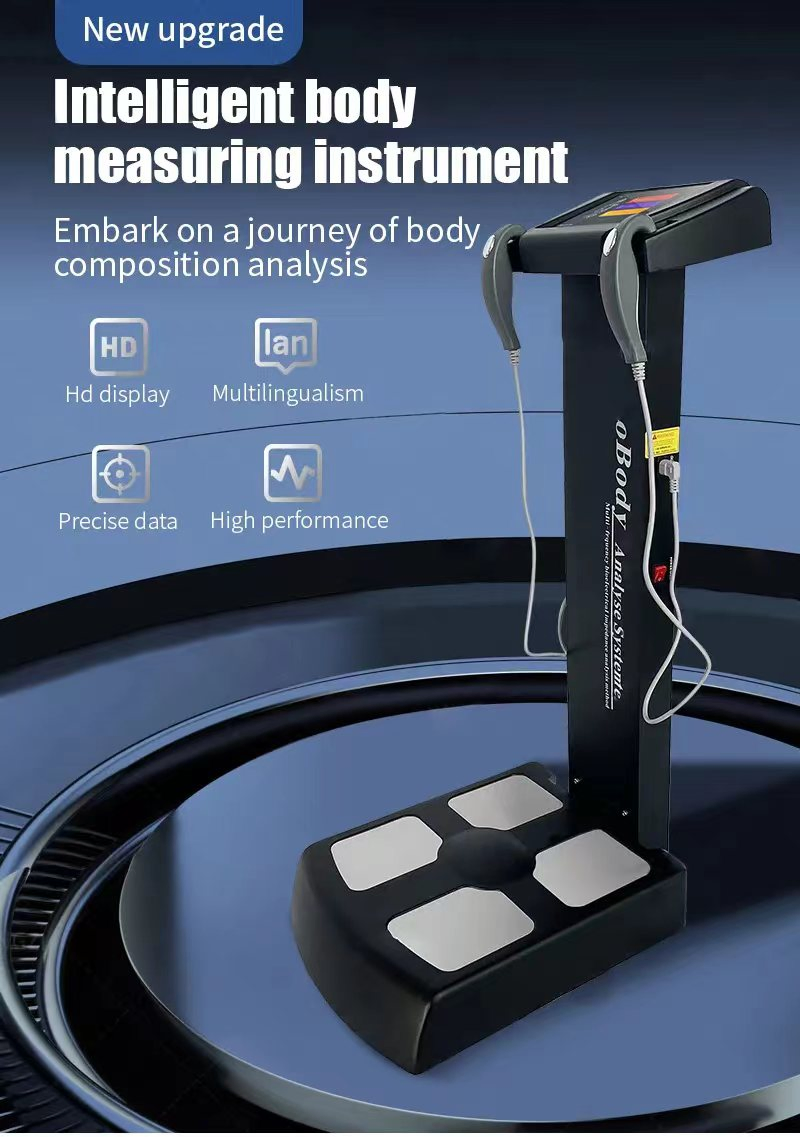 3D Body Analyzer 280 China Body Health Composition Analyzer Machine Body Fat Analysis Scale Body Nutrition Analyzer Machine