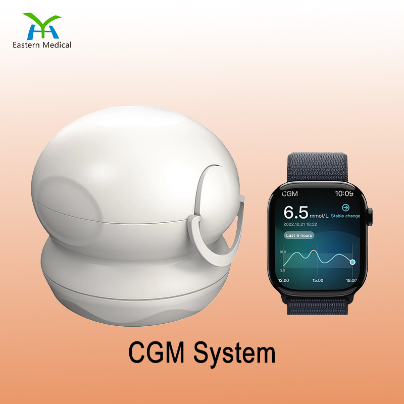 Cgm ISO13485 Continuous Glucose Monitoring System / Sensor Lifespan up to 15 Days