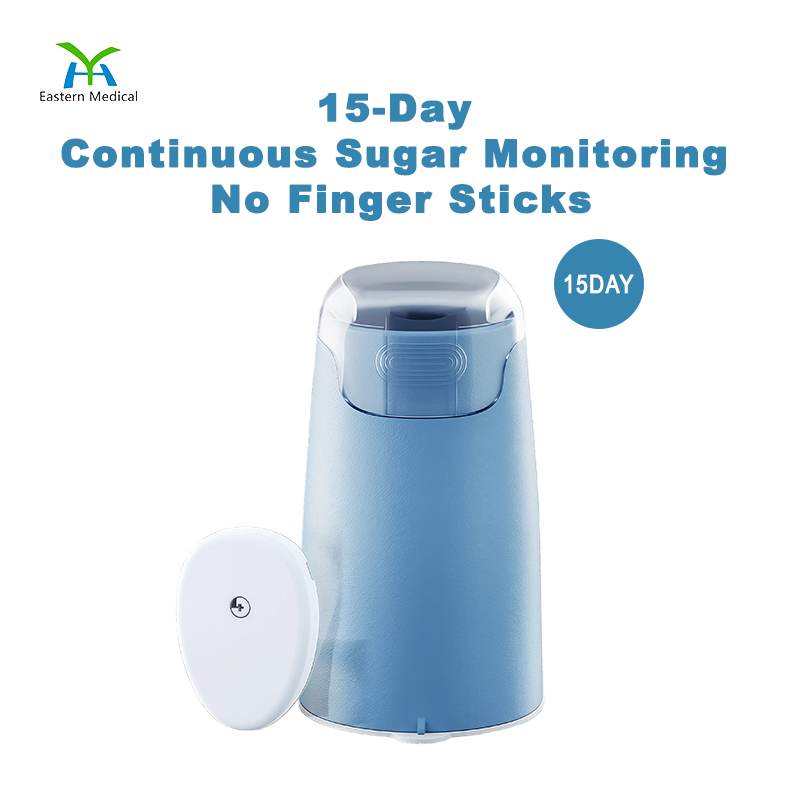 Cgm System Continuous Glucose Monitor / Remote Data Sharing with Family and Friends