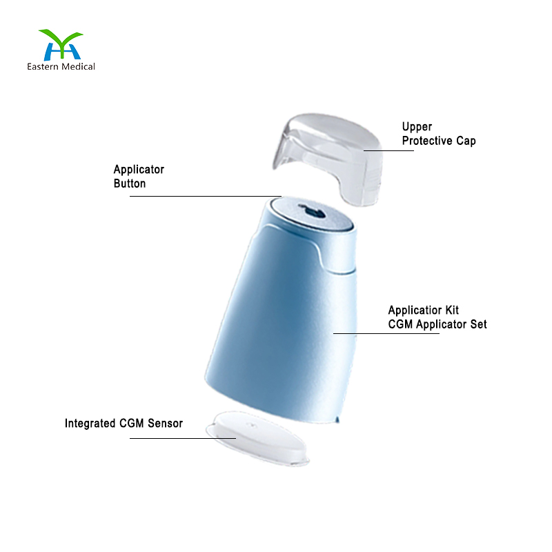 Continuous Glucose Monitor / Offlinedatastorage: Upto 15 Days / Cgm