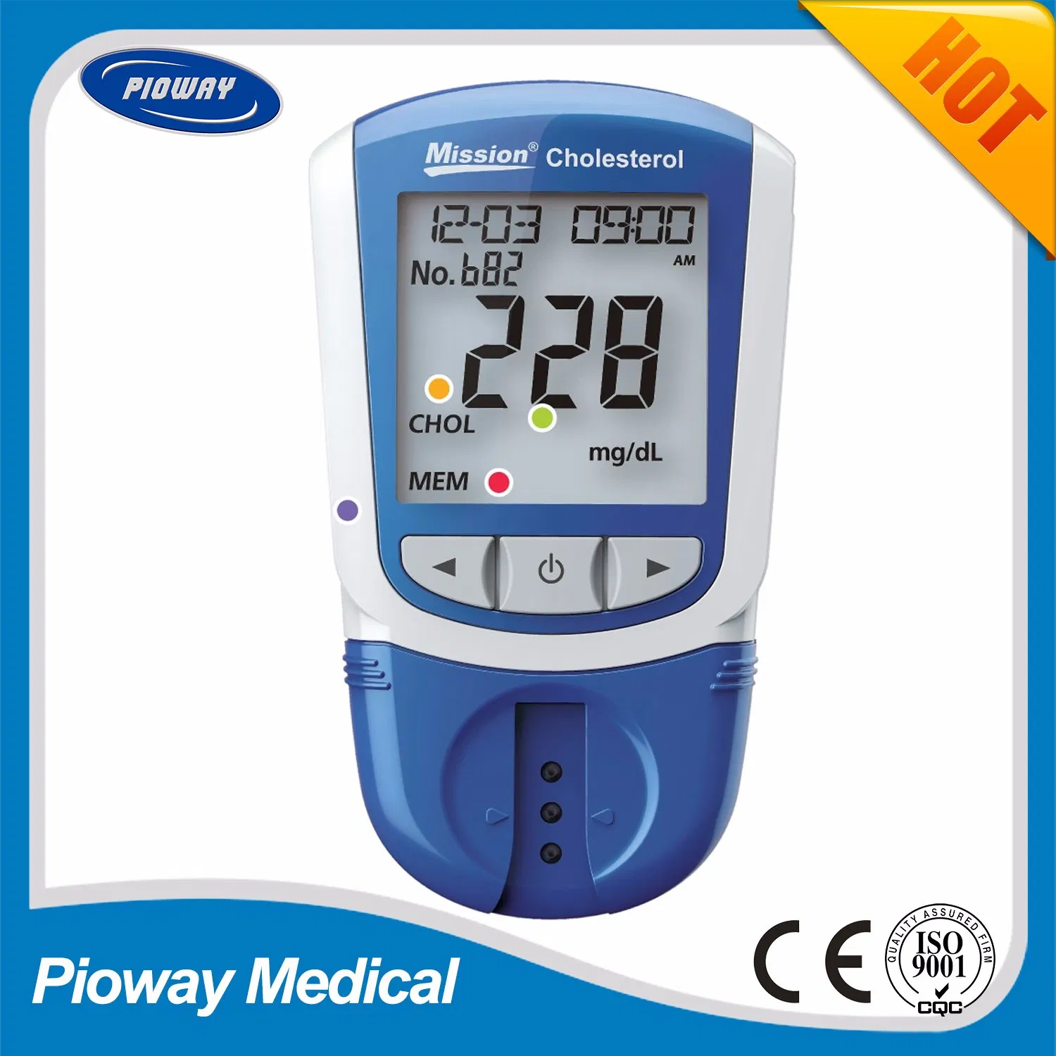 Portable Mission Cholesterol Meter (Mission Cholesterol)