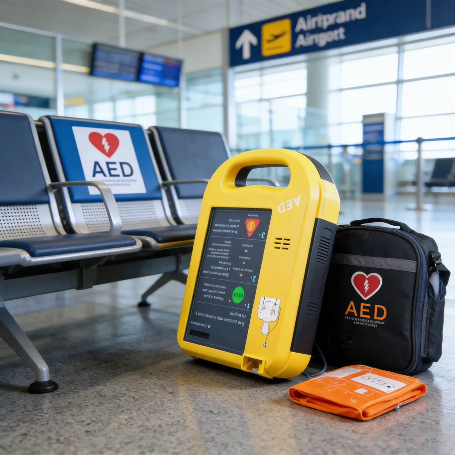 Public Access Aed Durable Aed Defibrillator &amp; Stable Aed Automated External Defibrillator for Schools &amp; Offices
