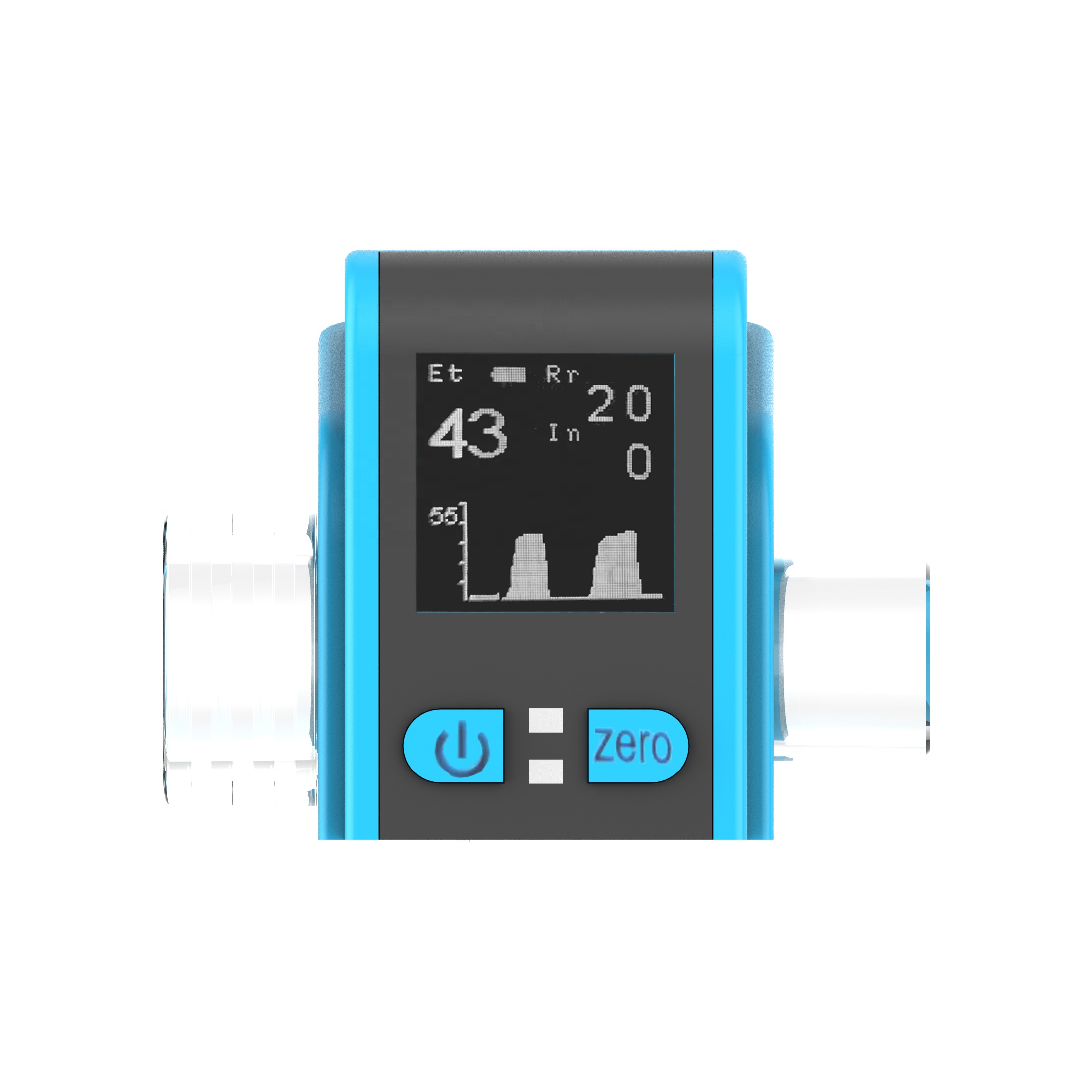 ETCO2 Unique Cheap Medical Capnograph Monitor for Adults and Neonates Veterinary Monitoring Device