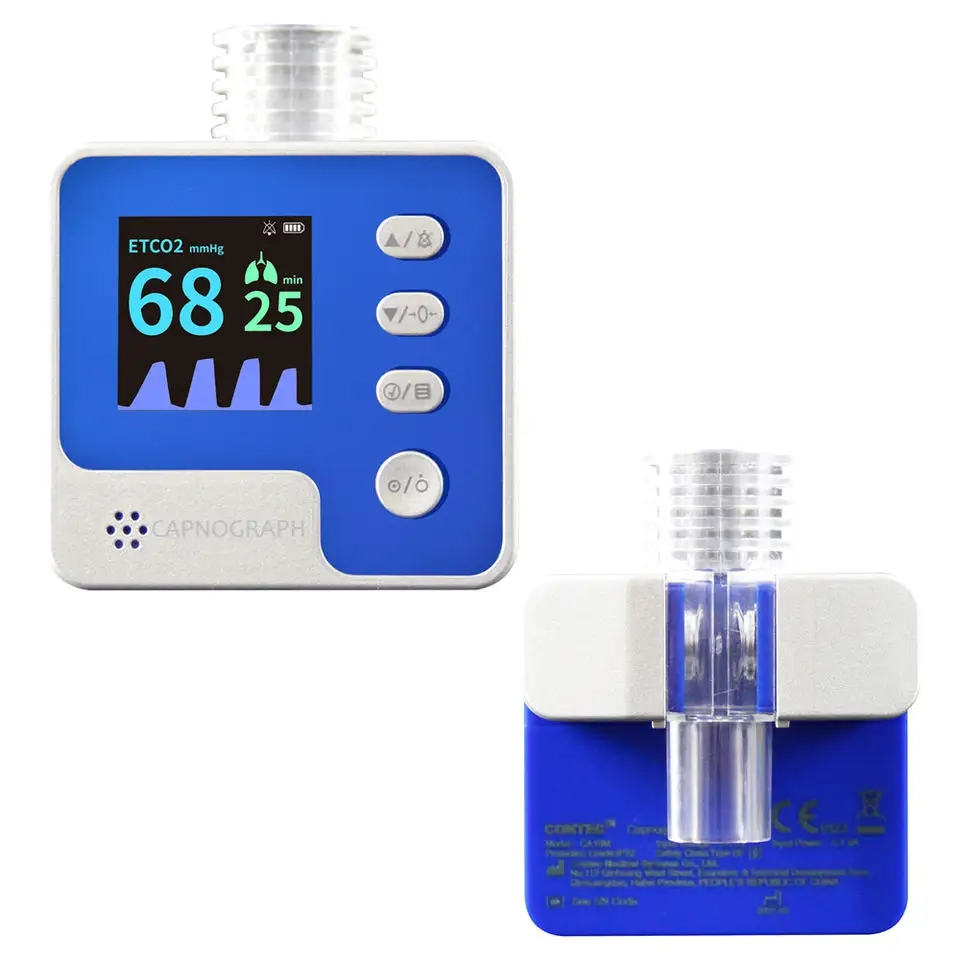 Medical Equipment Ca10m Portable Capnograph Etco2 Monitor Carbon Dioxide Sensor Hospital Ambulance Available
