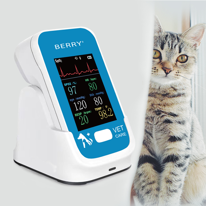 Berry Health Care Multi-Parameter, Can Monitoring Capnograph Multipara Veterinary Monitor