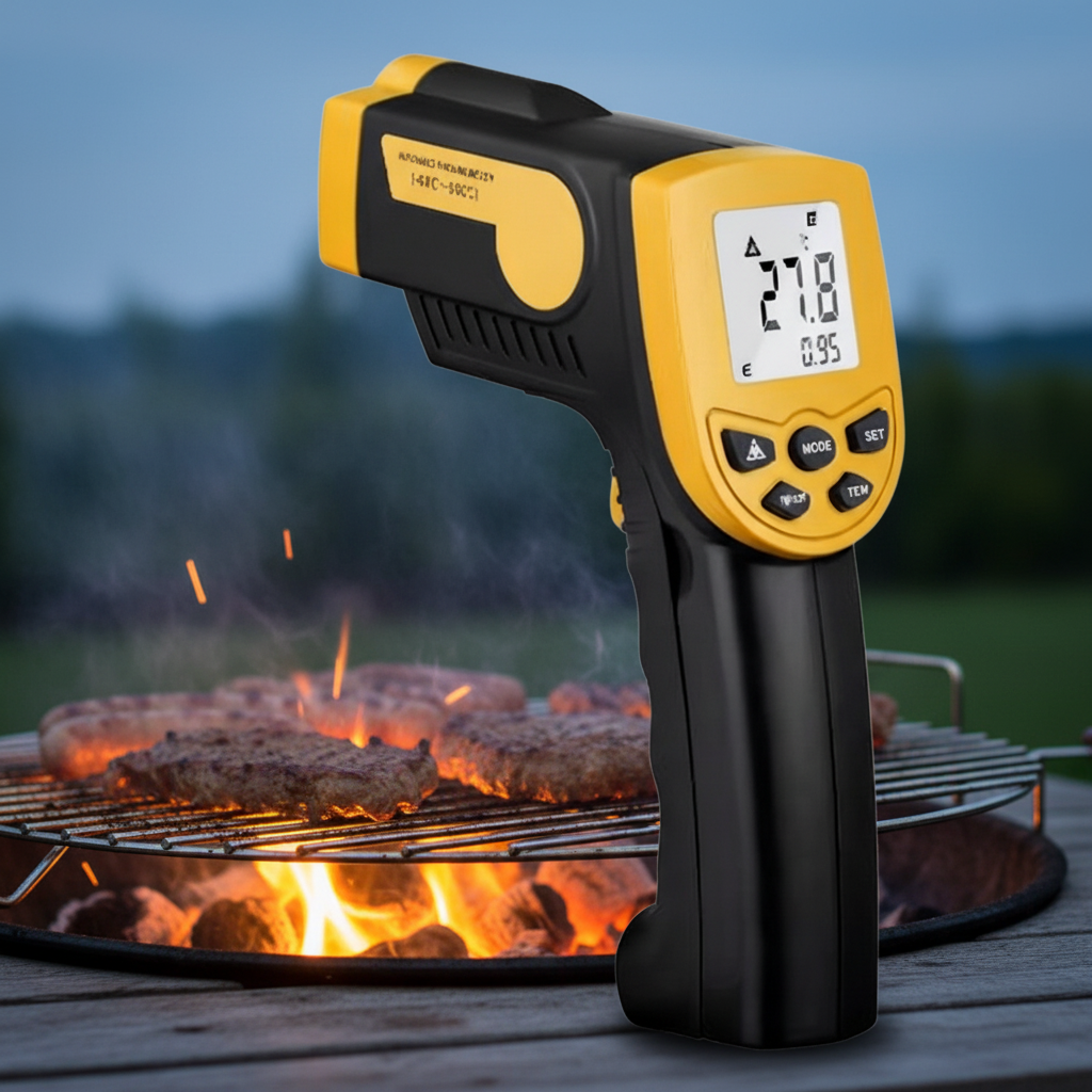 2026 SW NEW HOT SALE Wholesale Non-Contact Temperature Digital Industrial Pyrometer Infrared Handheld Magic Thermometer