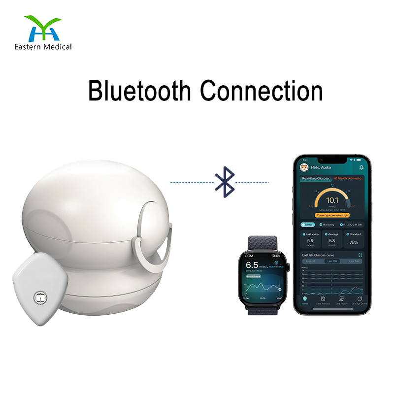 Continuous Glucose Monitoring System / Bluetooth Connection Cgm