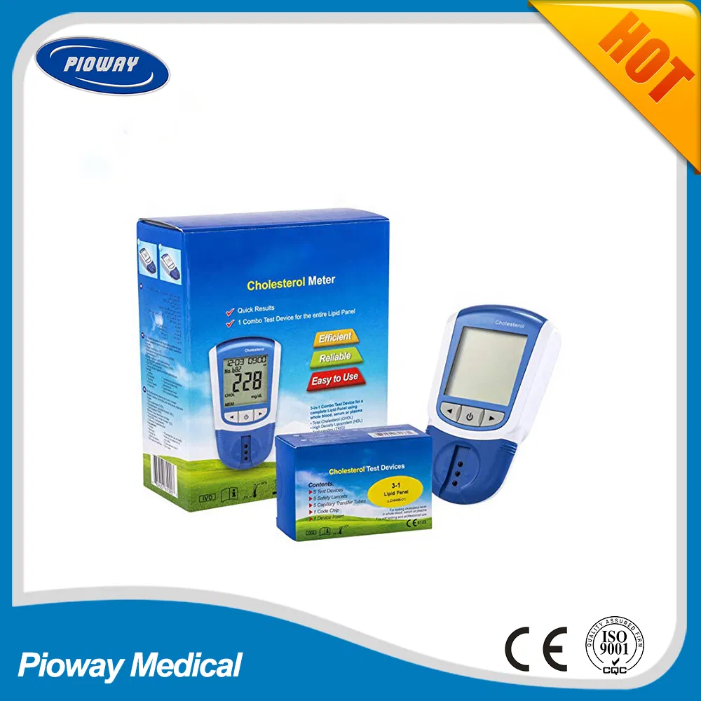 China Blood Glucose Cholesterol Triglycerides Test Meter (Mission Cholesterol)