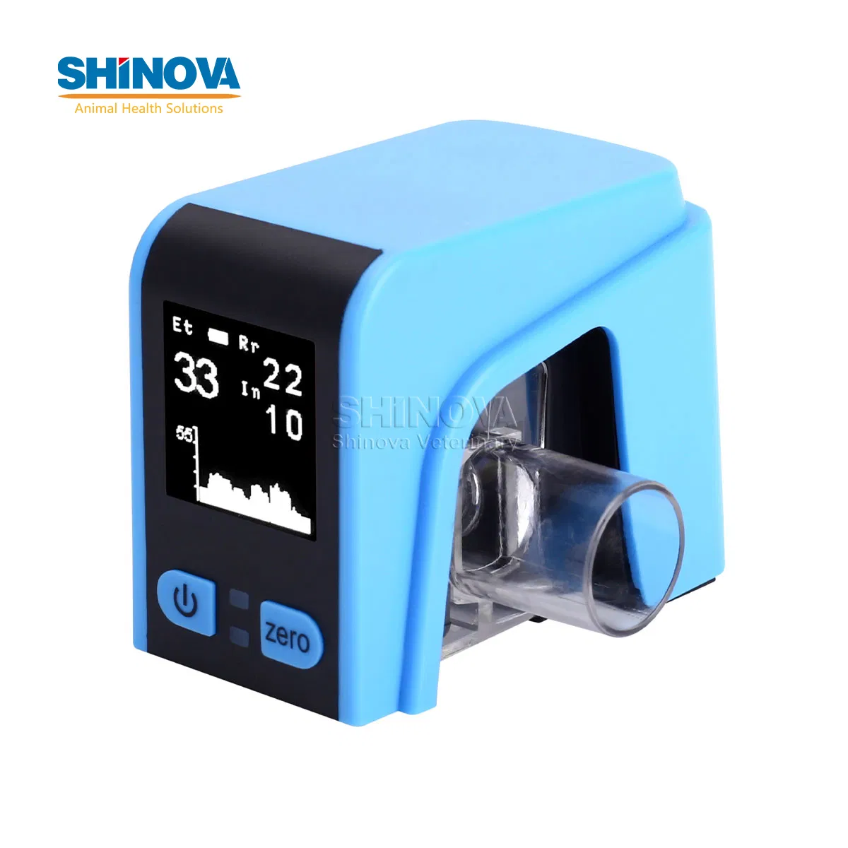 Portable Veterinary Capnograph Etco2 SpO2 Monitor