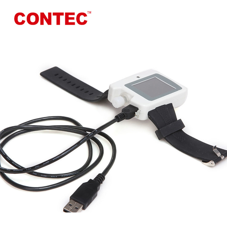 Contec Continuous Wearable Record Pulse Rate Sleep Apnea Monitor with Mdr CE
