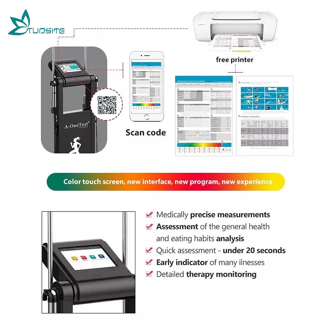 Professional Medical Fat Scale Health Assessment Bioimpedance Body Composition Analyzer