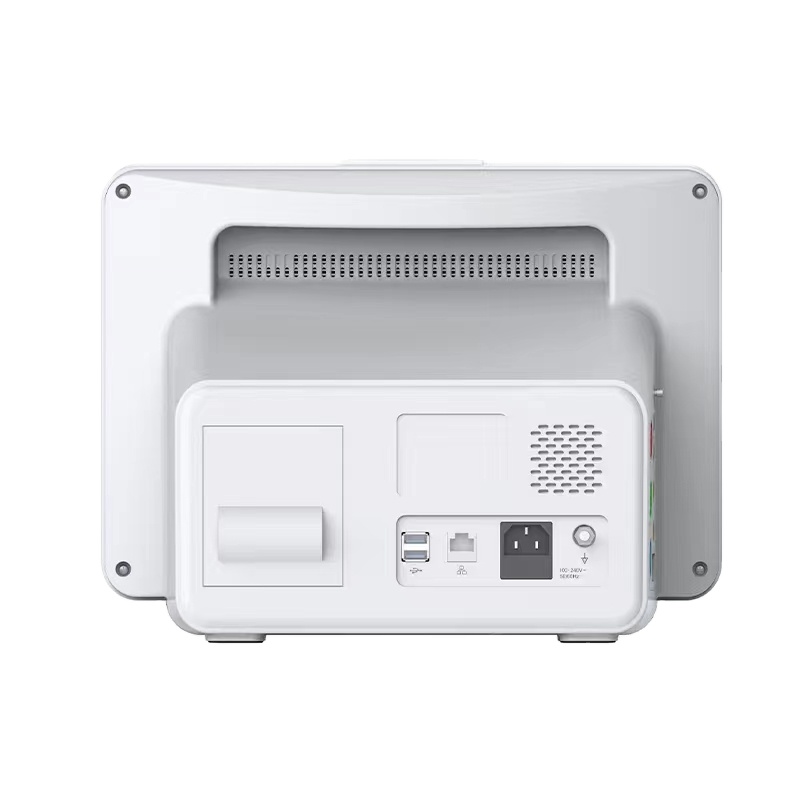 Full Touch 14-inch Display ECG Blood Pressure Oxygen Body Temperature Respiration Pulse Pet Hospital Multi-parameter Monitor