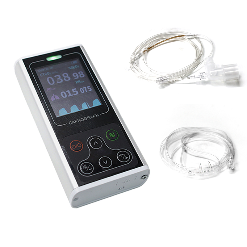 Advanced Contec Ca10s Capnograph and Pulse Oximeter Monitor