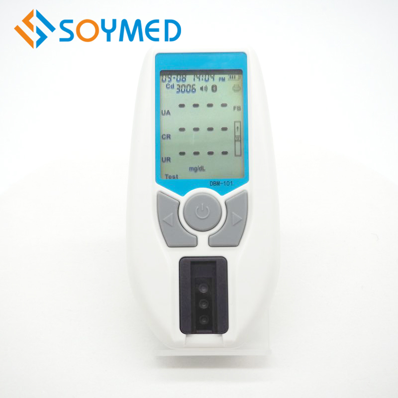Medical Health Care Handheld 7 in 1 Total Cholesterol Hdl Triglycerides Creatinine Dry Biochemical Analysis Meter Blood Lipid Renal Function