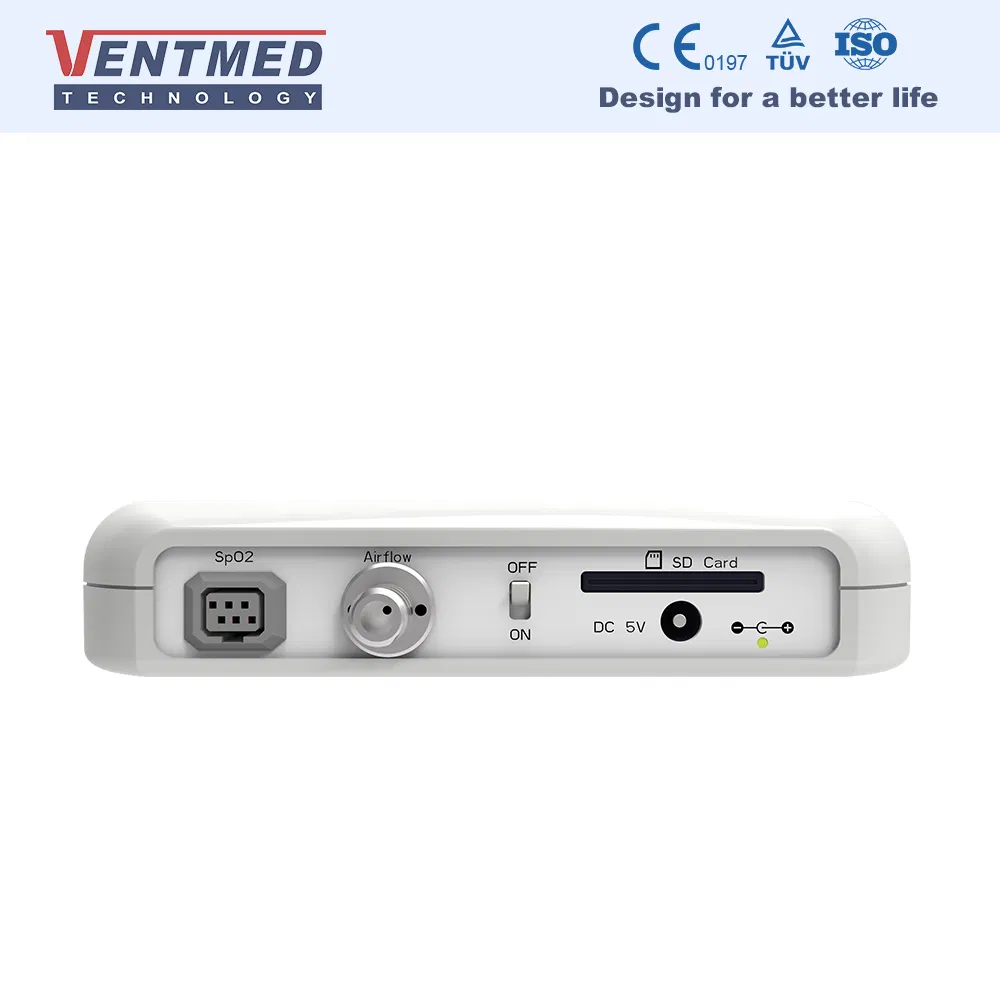Portable Sleep Monitor Device Apnea Diagnosis with Intelligent Analysis Software