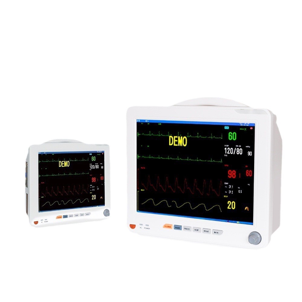 Cross-border Foreign Trade Medical Device Alarm Respiratory Sleep Detector Hospital Portable Multi-parameter ECG Monitor