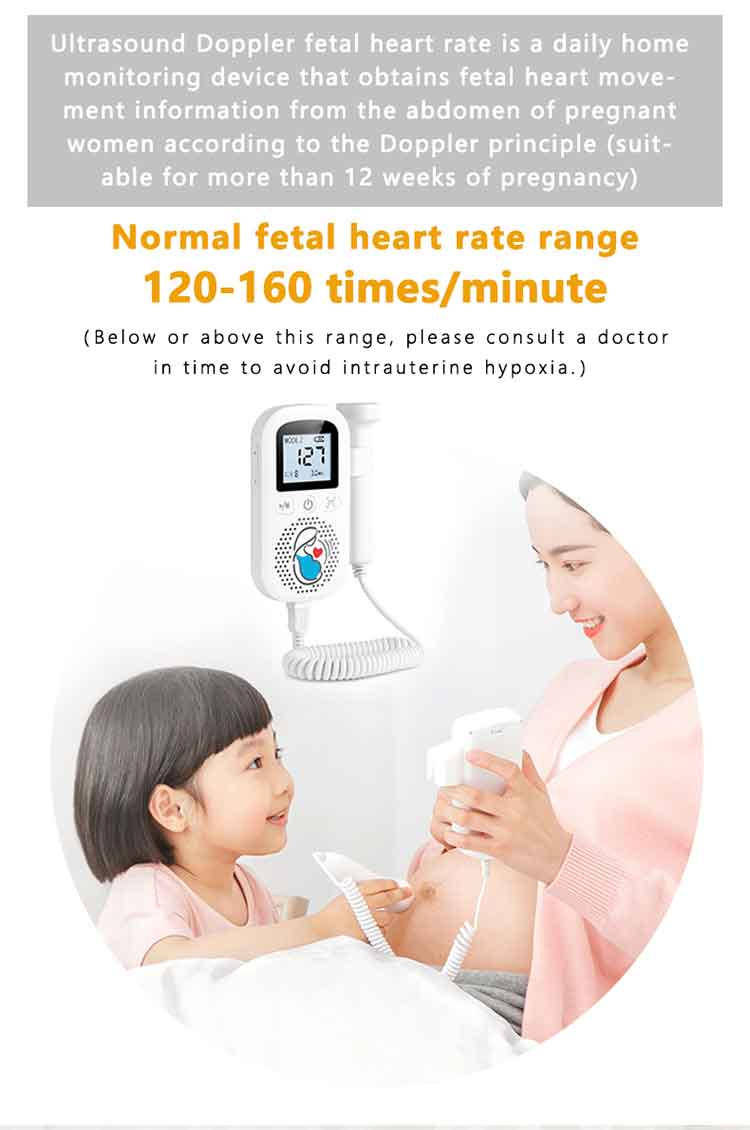 My-C023 Hot Sale Pocket Type Fetal Doppler