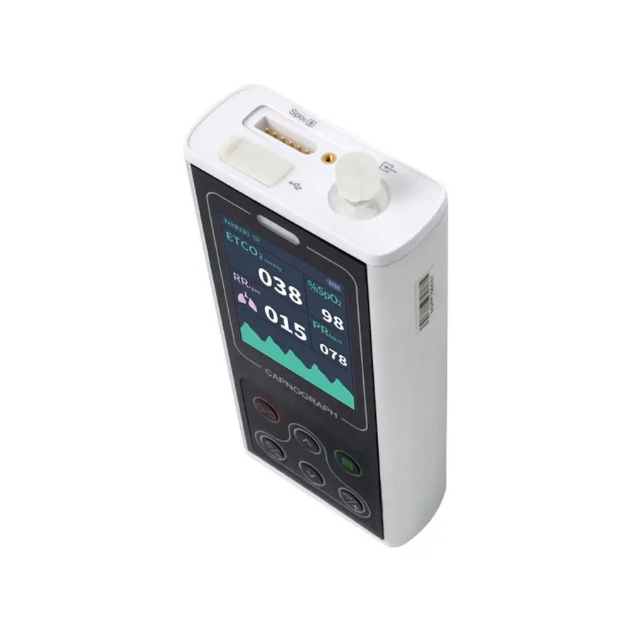 Contec Ca10s-Vet Handheld Clinic Instrument Mini Etco2 Veterinary Capnograph Monitor