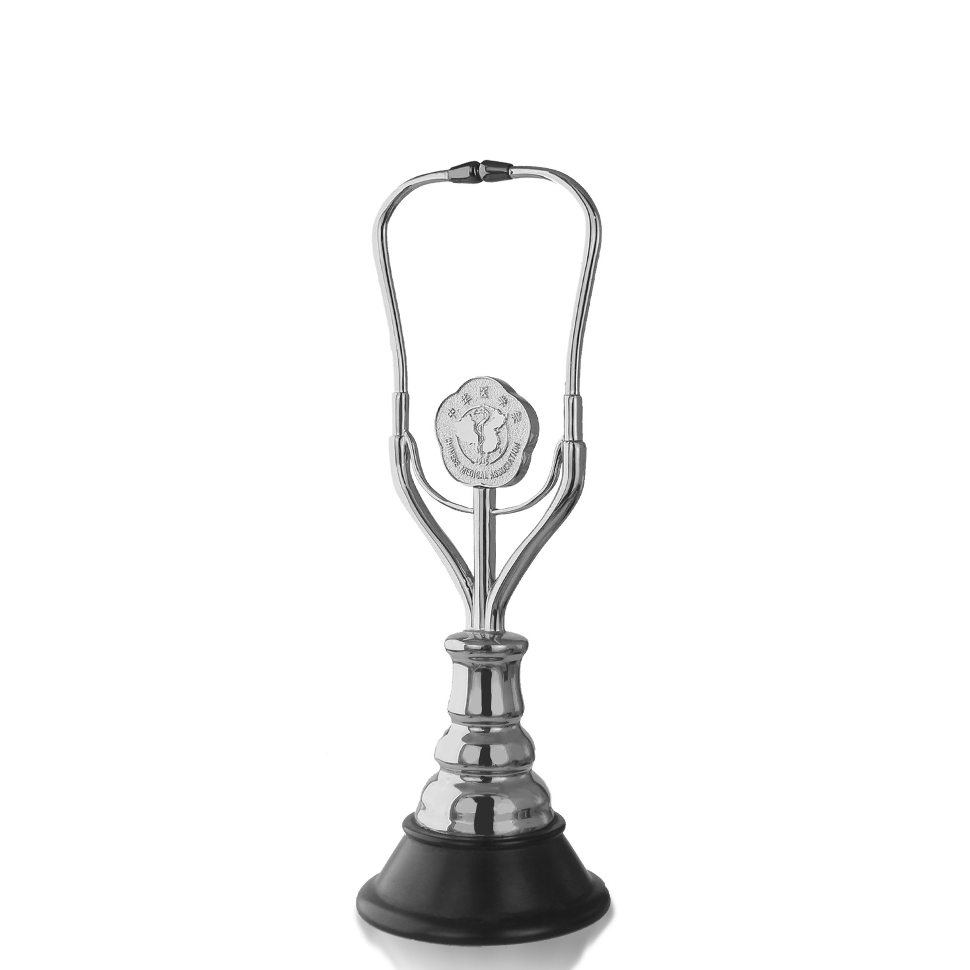 High Quality Golden Stethoscope Custom Honor Trophy Award for Doctor