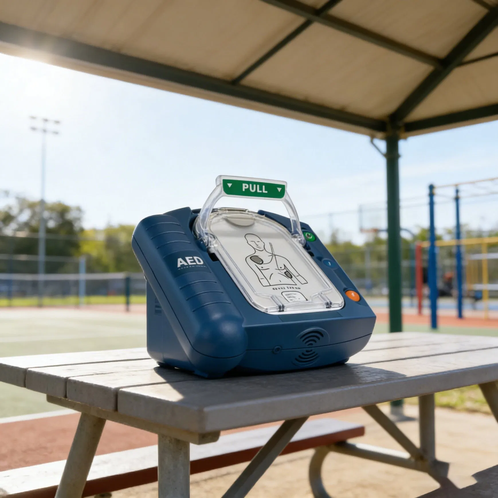 Public Access Aed Durable Aed Defibrillator &amp; Stable Aed Automated External Defibrillator for Schools &amp; Offices
