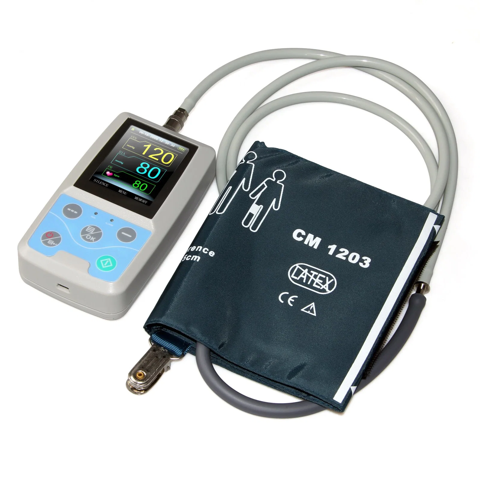 CE Abpm50 24h Holter NIBP Smart Mini Infant Ambulatory Blood Pressure Monitor Abpm