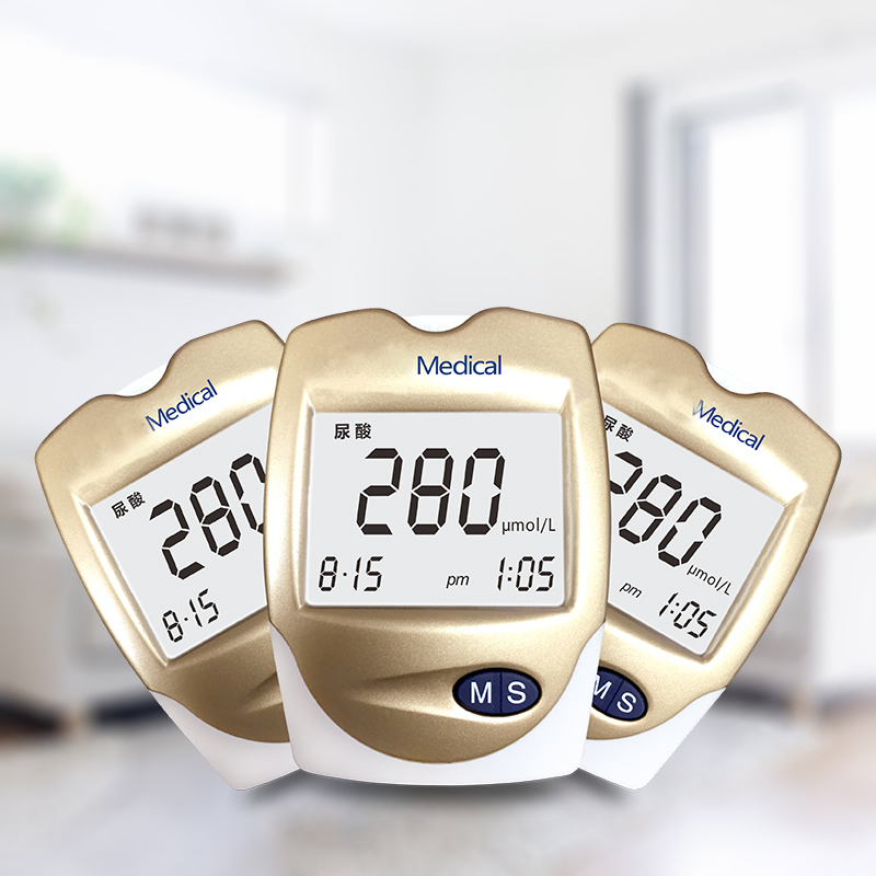 Test Blood Sugar Glucose Meter Total Cholesterol Uric Acid Hemoglobin Multi-Monitorinbin Medical Device