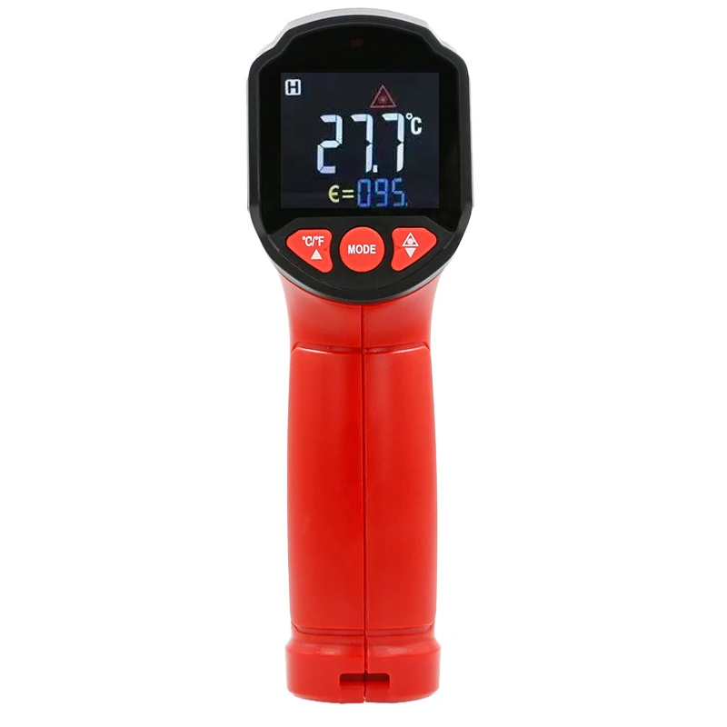 9-Point Color Screen Laser Digital Thermometer Gun Non-Contact Infrared Temperature Reader