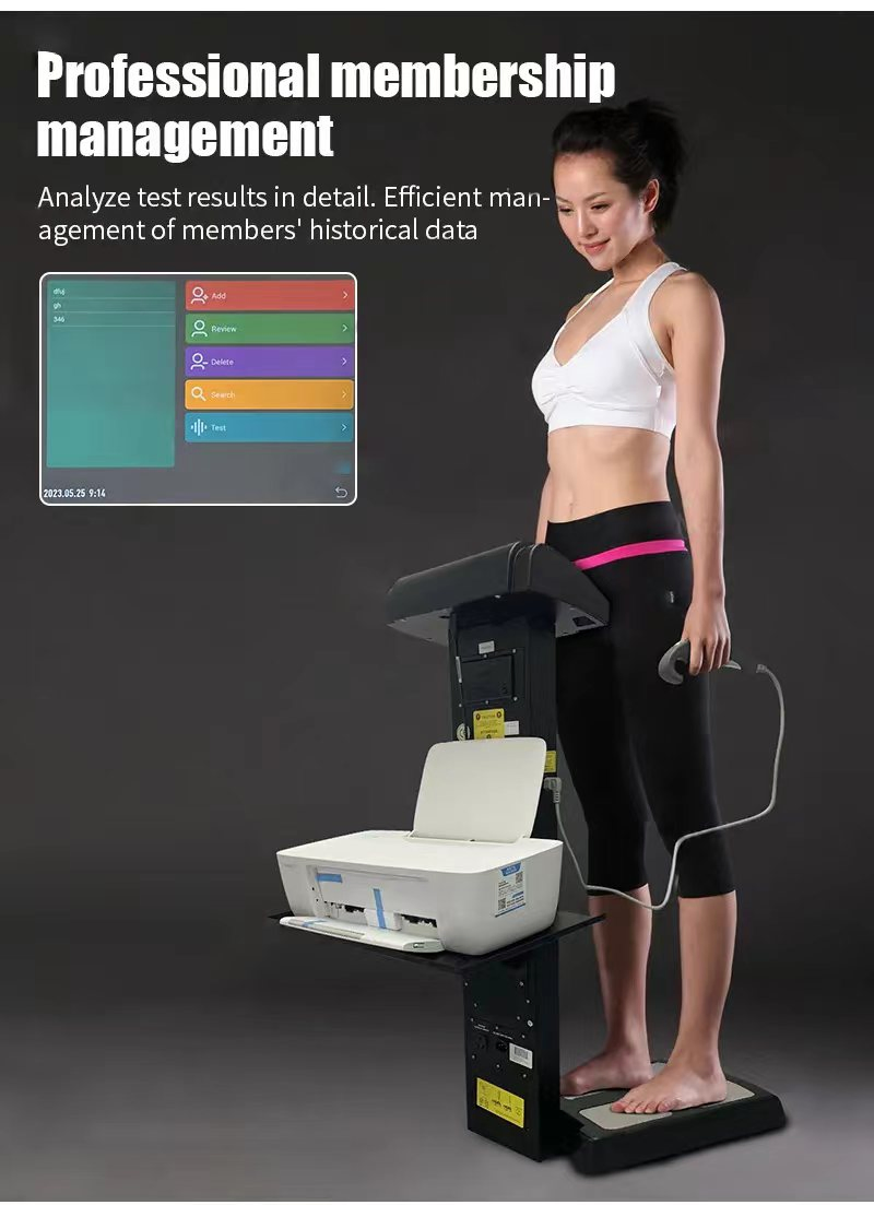 3D Body Analyzer 280 China Body Health Composition Analyzer Machine Body Fat Analysis Scale Body Nutrition Analyzer Machine