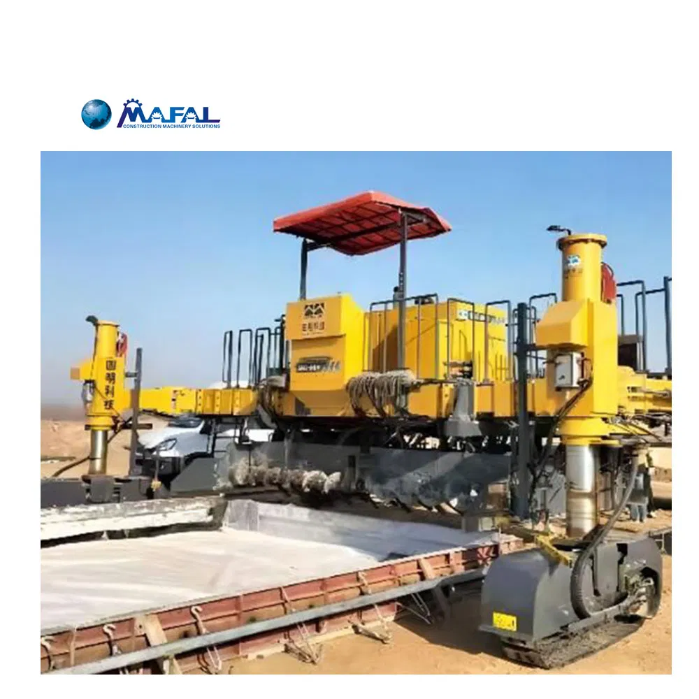 Slipform Paver Machine 177kw/2200rpmsmc-6600 6000mm Width Slslipform Chanel Paver with Core Engine Component on Sale