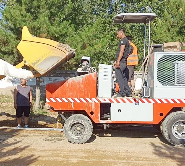 Slipform Paver View 2