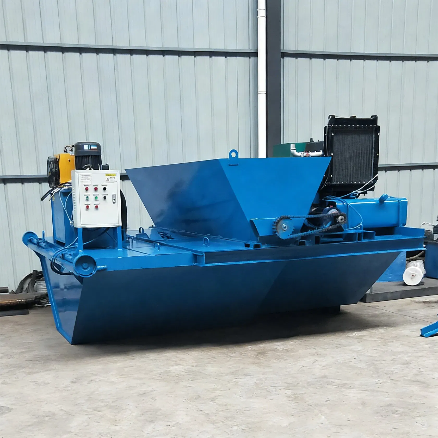 Towed Canal Forming Machine Self-Propelled Canal Lining Machine Wire Rope-Towed Canal Machine