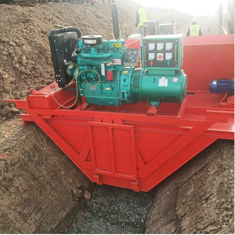 Full-Automatic Forming Machine for Side Ditch Slipform Machine of Stepped Canal Cast-in-Place Primary Farmland Highway