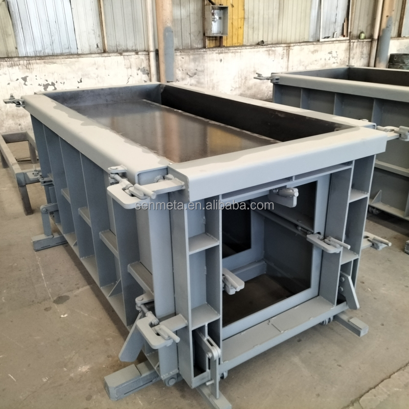 Lower Price Factory Supplier Sale U Shape Channel Precast Concrete Drain Trench Mold Forming Machine for Rain Storm Pipeline