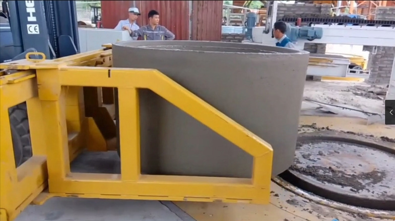 Precast Cement Pipe Making Machine for Rcc Concrete Sewer Drainage Tube Production