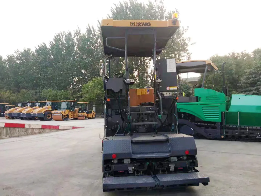 Asphalt Paver Side View